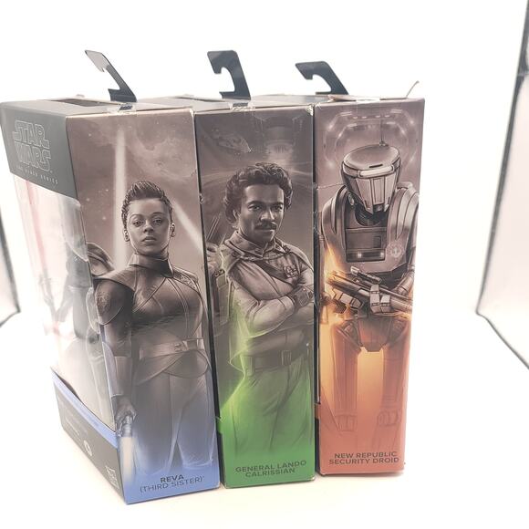 Star Wars Black Series Lando Republic Security Droid Reva New in Packaging - Picture 4 of 9